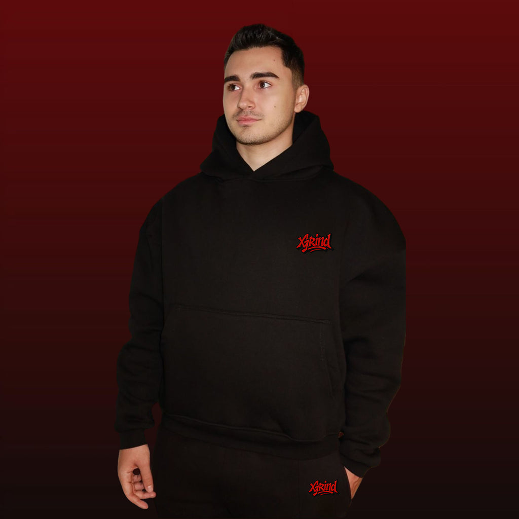 xGrind - XGRIND LOGO BLACK HOODIE