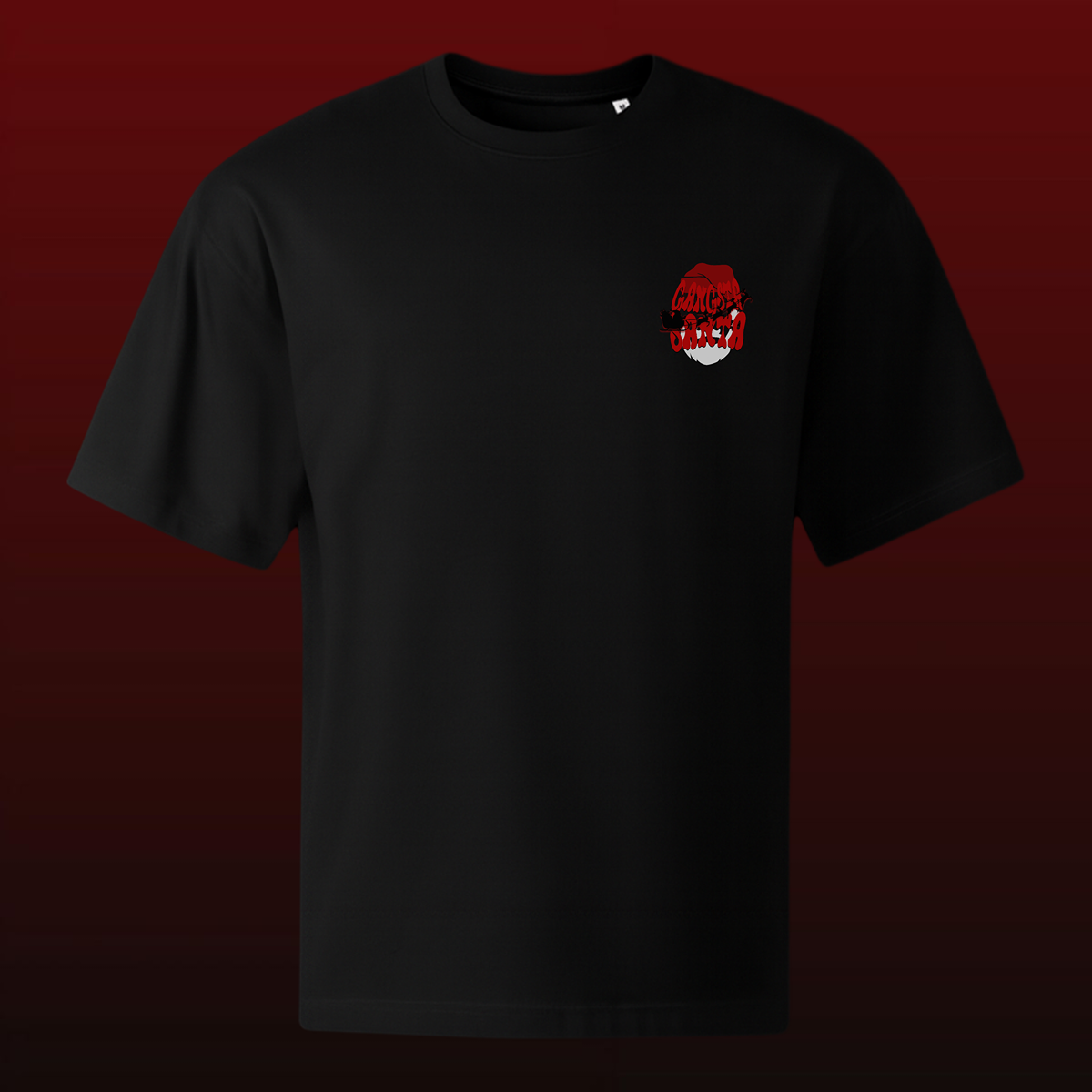 xGrind - Holiday Gangster Limited Edition Oversized Black Tee