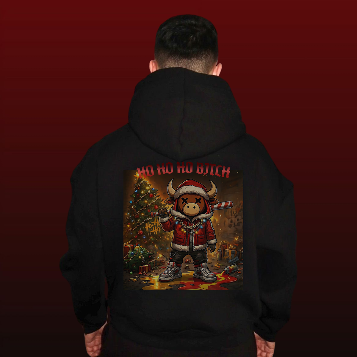 xGrind - Holiday Gangster Limited Edition Premium Black Hoodie